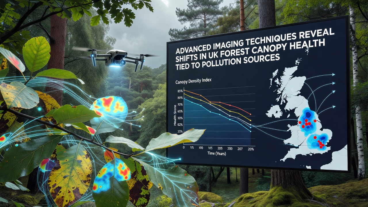 Advanced Imaging Techniques Reveal Shifts in UK Forest Canopy Health Tied to Pollution Sources